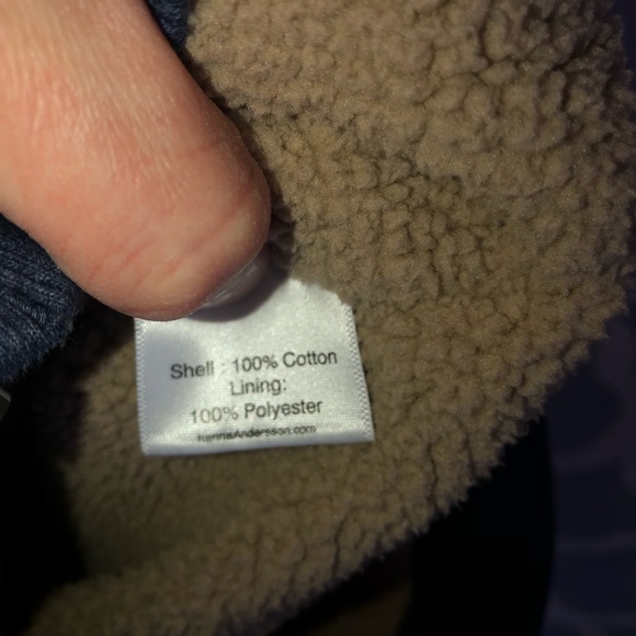 Hanna Andersson Sherpa Lined Hoodie - Picture 4 of 4